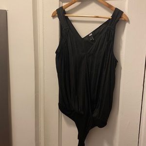 Paige black party bodysuit
